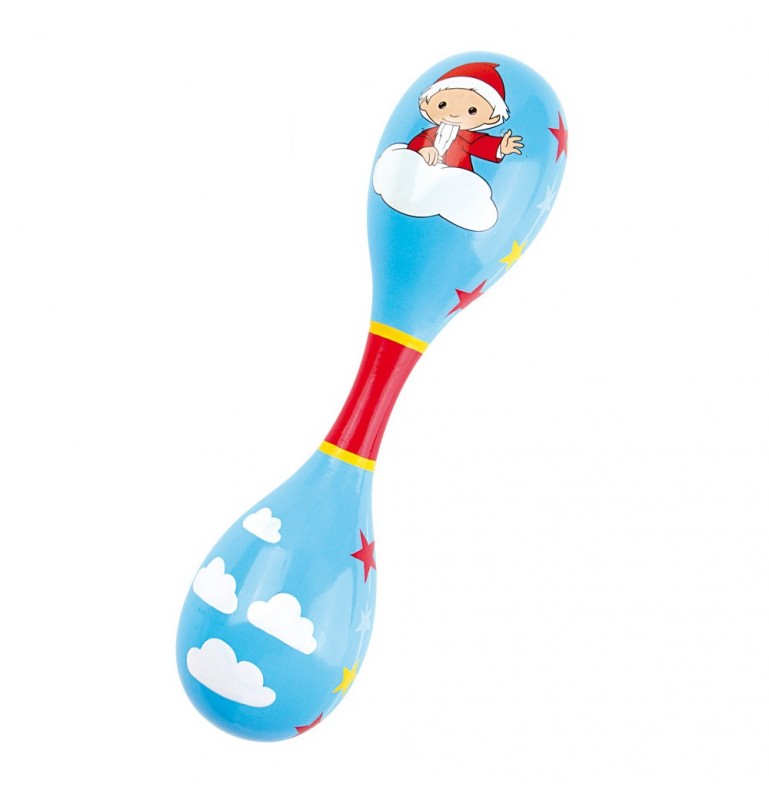 Hochet Bebe Maracas Lutin De Noel Jouet Montessori