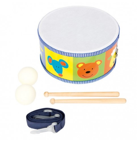 tambour bebe bois