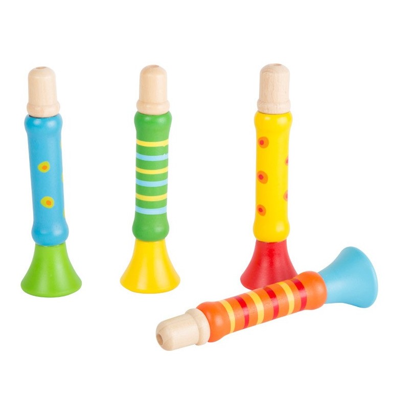 Jeux Montessori : Jouet Trompette : Musique Montessori