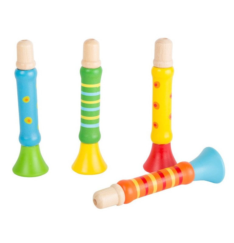 Trompette jouet / Clarinette enfant : Éveil musical - Jouet Montessori