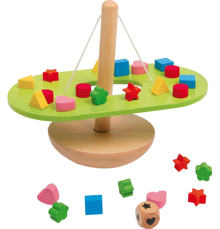 Jeu d'équilibre - Balancier Montessori - Collection Printemps