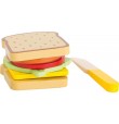 Sandwich à construire - Jouet Montessori