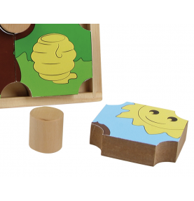 Gros puzzle en bois - Montessori