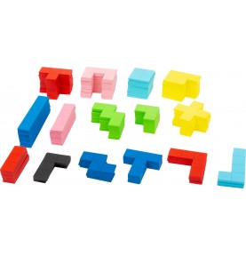 Jeux tetris en bois puzzle 3D montessori pour enfant - Un petit génie