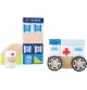 Jeu de construction bois - Ambulance