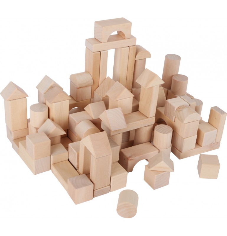 Jeux de construction en bois : Jouet Montessori