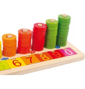 Jeux Montessori : Plateau des chiffres Montessori : Apprendre à compter