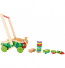 Trotteur Bebe Pas Cher Incluant Jouet De Construction En Bois