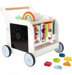 Jeux Montessori : chariot de marche bebe