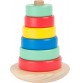 Pyramide bois - Jouet à empiler - Collection Printemps