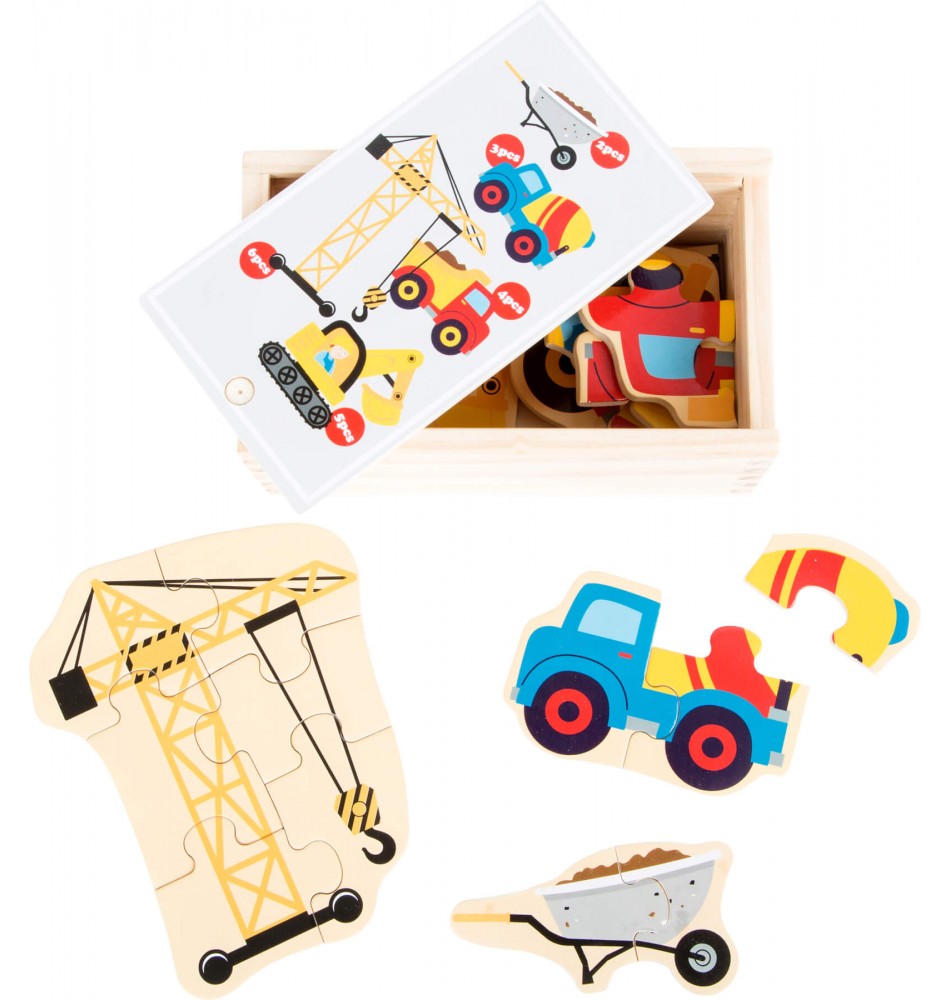 Puzzle enfant / Puzzle 2 ans : Puzzle en bois - De 2 à 6 pièces
