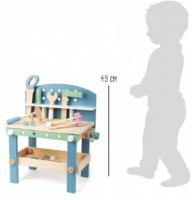 Bricolage enfant : établi en bois jouet