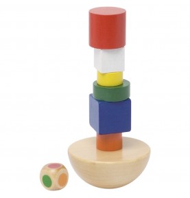 Atoylink 2 en 1 Montessori Jouet 2 3 4 5 Ans Bloc de Construction Billes de  Laçage Perles en Bois Jeu denfilage Educatif Puz