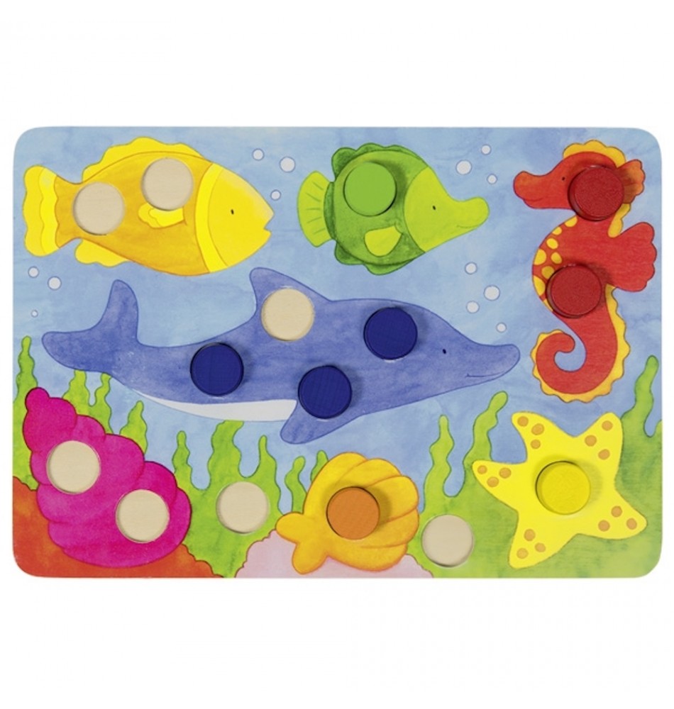 Puzzle des couleurs Apprendre les couleurs avec la méthode Montessori