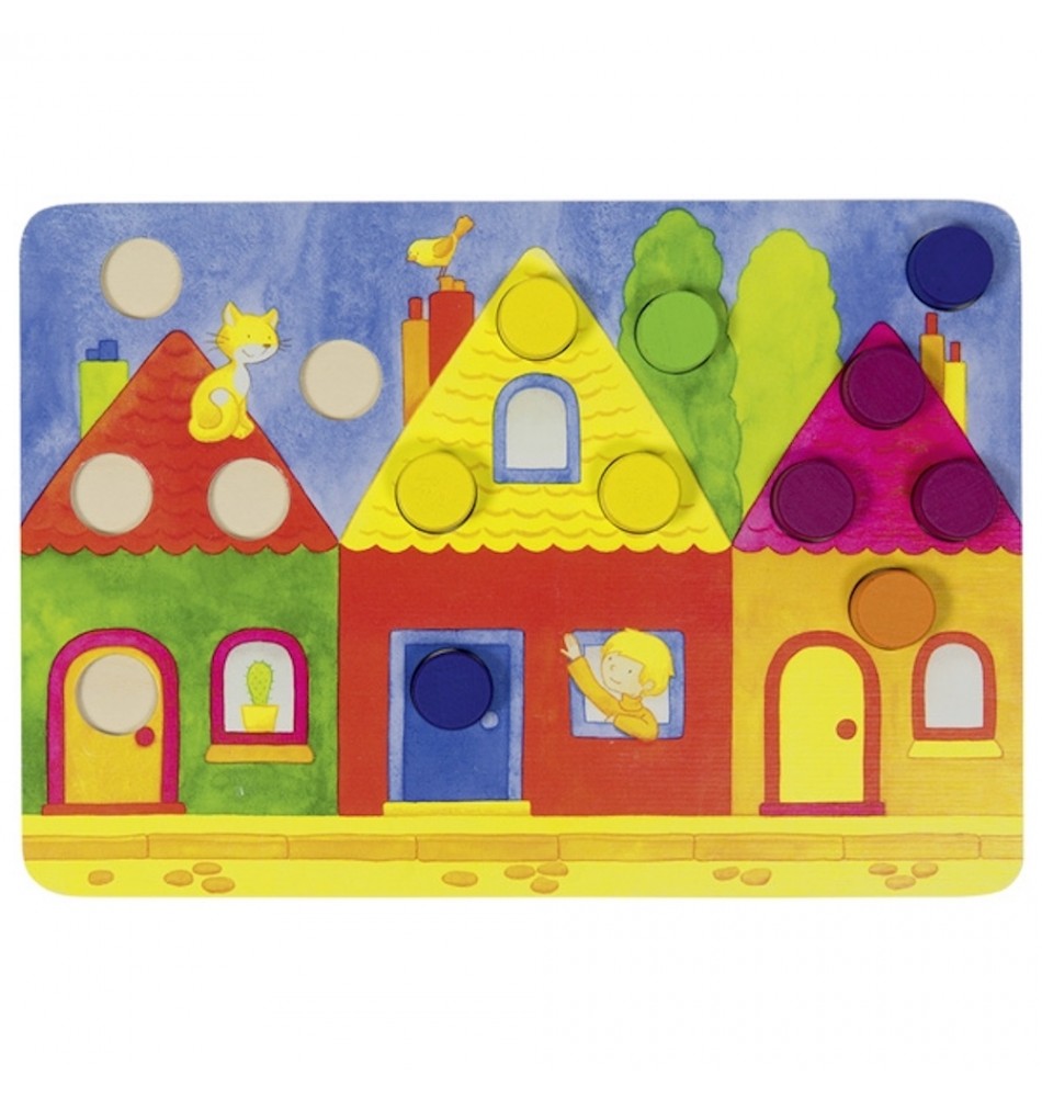 Puzzle des couleurs Apprendre les couleurs avec la méthode Montessori