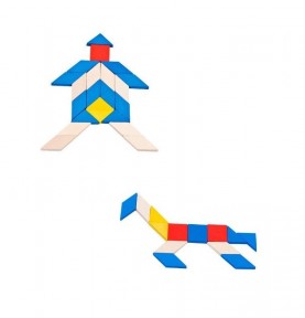 Tangram - Puzzle - Origami - Jouet Montessori