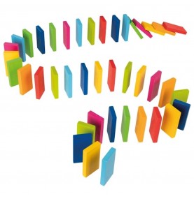 Jeux Montessori : Domino en bois