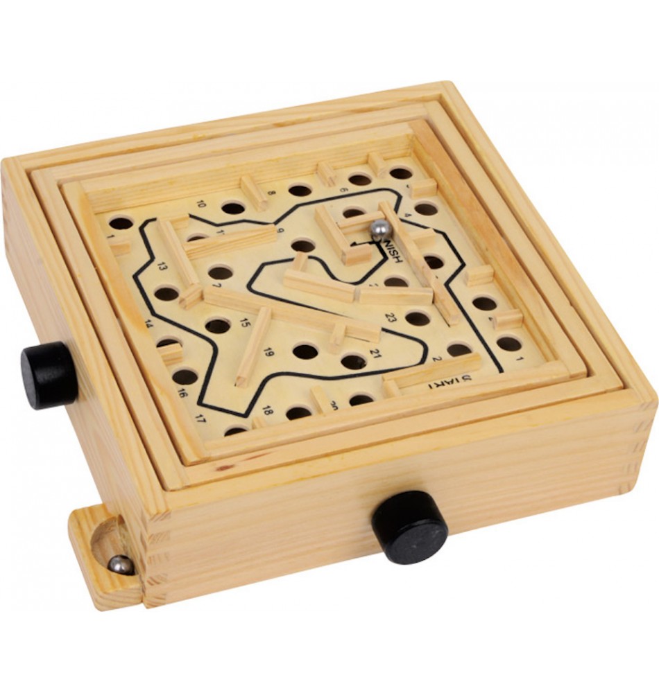 Labyrinthe bille : Jeu de patience & Jeux d'agilité - Jouet Montessori