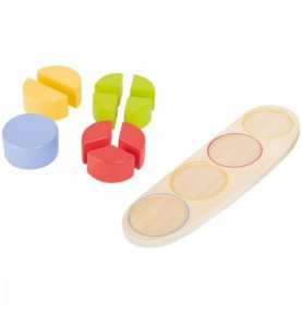 Puzzle fractions : Matériel Montessori