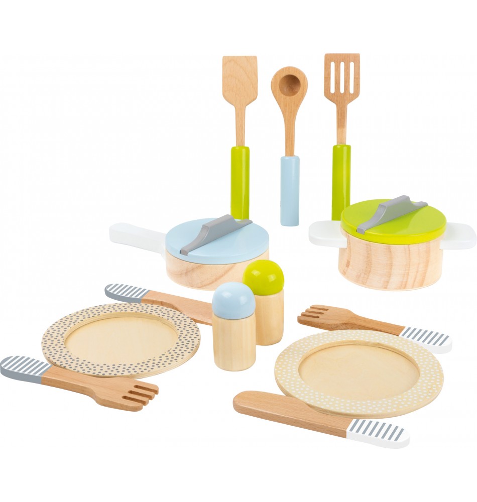 Dinette Plateau D'aliments Pour Enfants Montessori En Bois