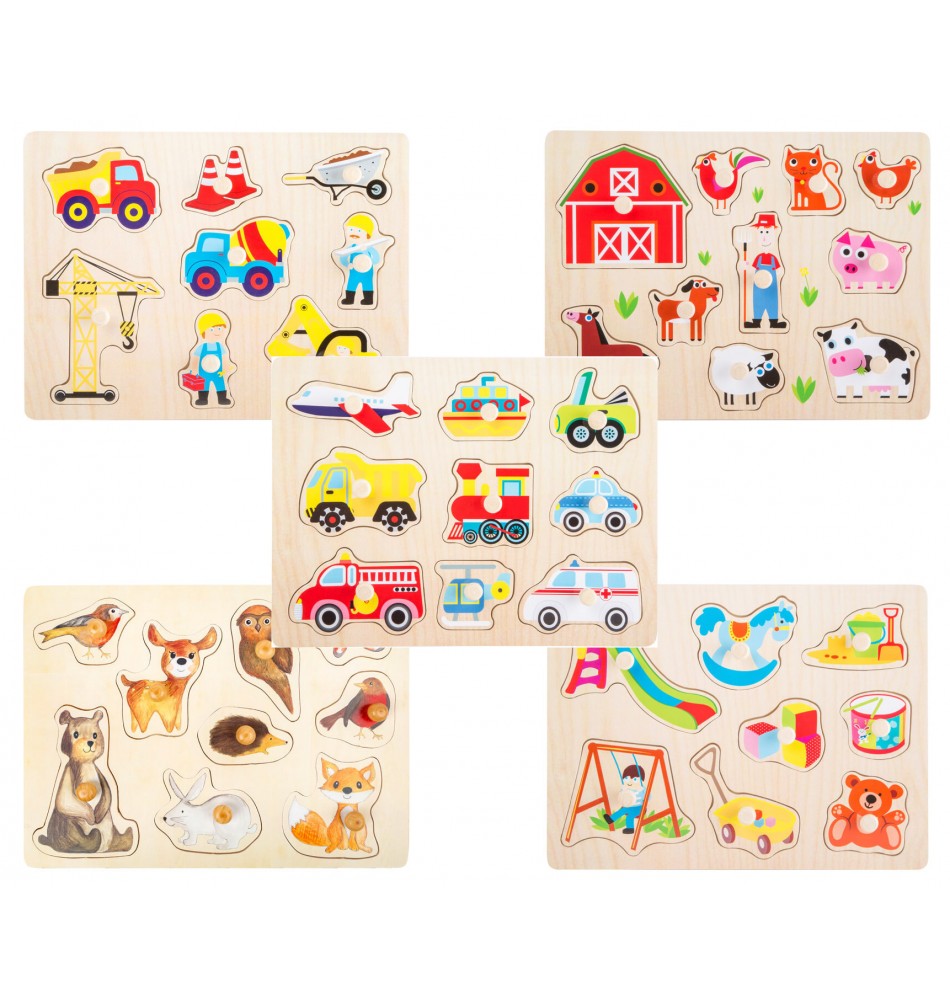 Puzzles en Bois pour Enfant 10 pièces – Pour Les Petits