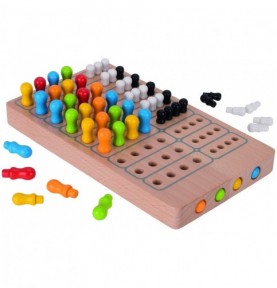 Jouet montessori : Mastermind en bois