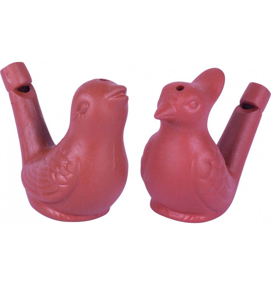2 pièces en céramique oiseaux sifflet jouets pour les enfants 