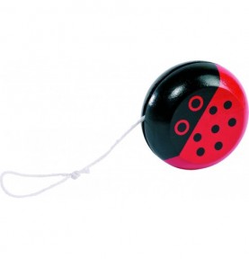 Jouet montessori : Yoyo coccinelle