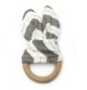 Hochet tissu bébé - Oreilles de lapin
