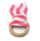 Hochet tissu bébé - Oreilles de lapin
