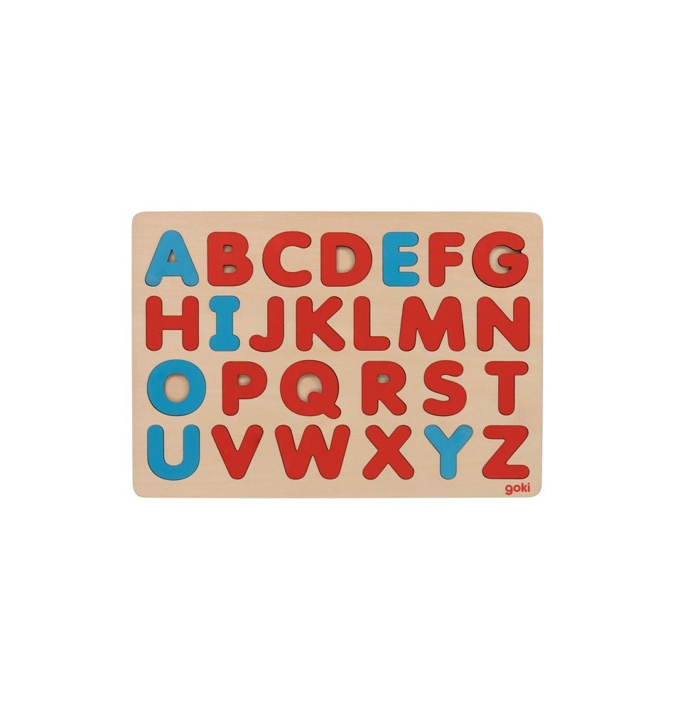Jeux Montessori : Puzzle alphabet