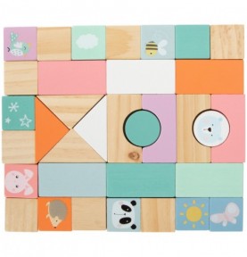 Pousseur - Couleurs pastels Montessori