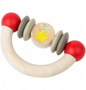 Hochet Montessori Hochet En Bois Bebe Hochet Naturel