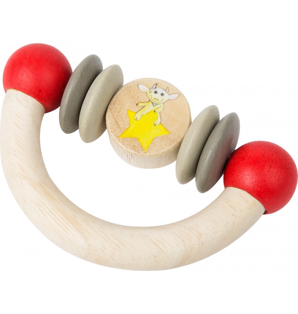 Hochet Montessori Hochet En Bois Bebe Hochet Naturel