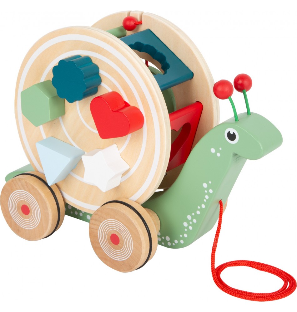 Jeux Montessori : Escargot à promener Montessori