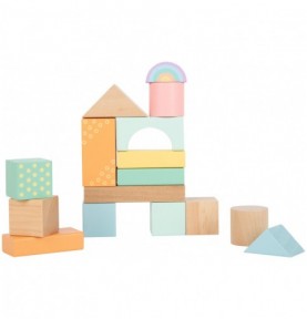 Jeu de construction - Pastel Montessori