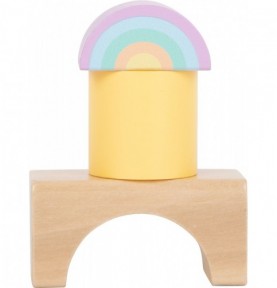 Jeu de construction - Pastel Montessori