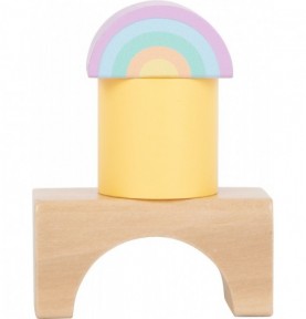 Jeu de construction - Pastel Montessori