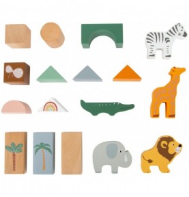 Jeu de construction - Safari Montessori