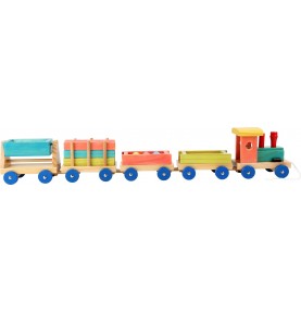 Jouet De Construction Bebe Train A Assembler Et Construire