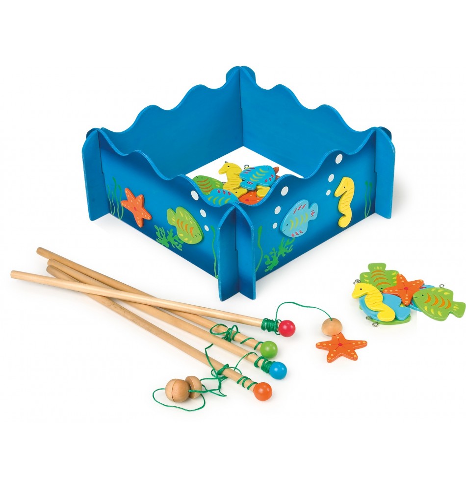Jeu de pêche - 3D Montessori