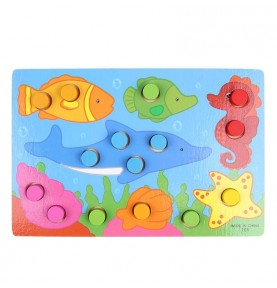 Puzzle apprentissage des couleurs - Apprendre les couleurs Montessori