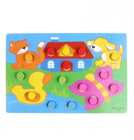 Puzzle apprentissage des couleurs - Apprendre les couleurs Montessori