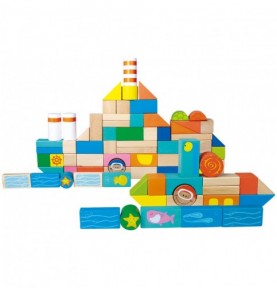 Jeu de construction - Marin Montessori