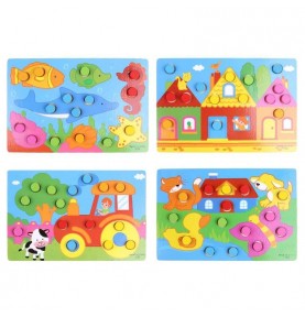 Puzzle apprentissage des couleurs - Apprendre les couleurs Montessori