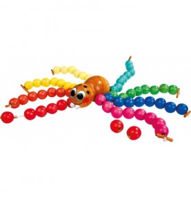 Araignée à enfiler Montessori