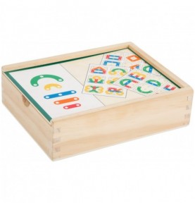 Jeu de reconstruction - Chiffres et lettres Montessori