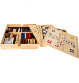 Jeux Montessori : Coffret de 20 jeux de société Montessori