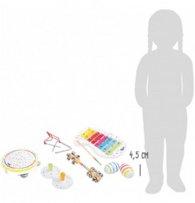 Set musical - Blanc pois et couleurs Montessori