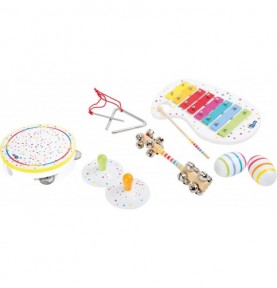 Set musical - Blanc pois et couleurs Montessori